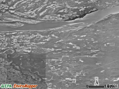 Zip code 97019 satellite photo by USGS