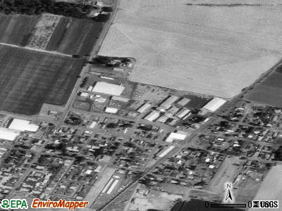 Zip code 97020 satellite photo by USGS