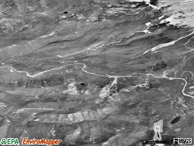 Zip code 97028 satellite photo by USGS