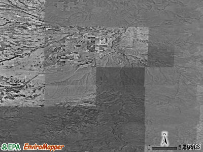 Zip code 97037 satellite photo by USGS