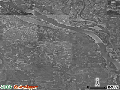Zip code 97048 satellite photo by USGS