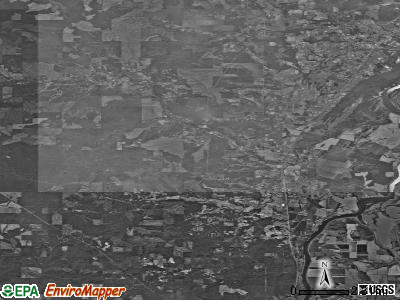Zip code 97056 satellite photo by USGS