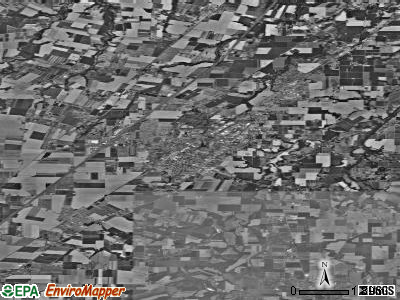 Zip code 97071 satellite photo by USGS