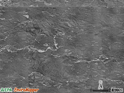 Zip code 97108 satellite photo by USGS