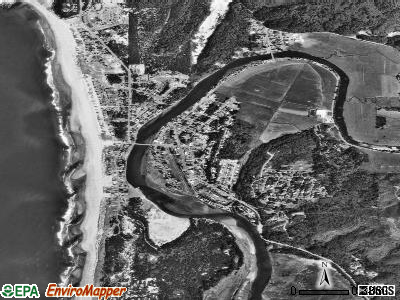 Zip code 97135 satellite photo by USGS