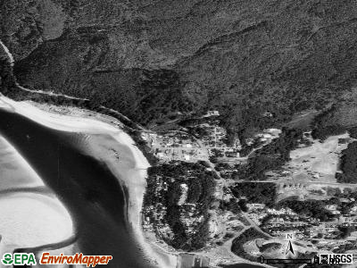 Zip code 97143 satellite photo by USGS