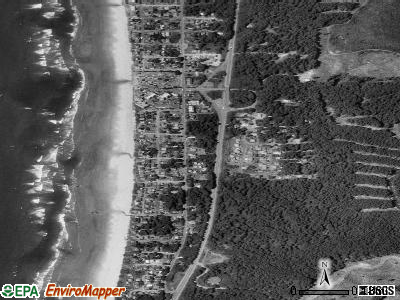Zip code 97145 satellite photo by USGS