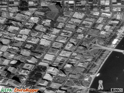 Zip code 97211 satellite photo by USGS