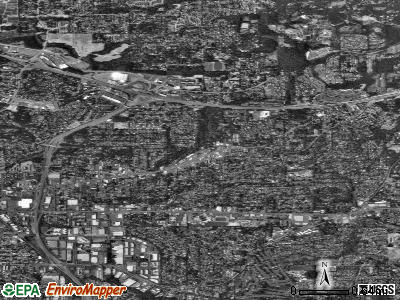 Zip code 97225 satellite photo by USGS