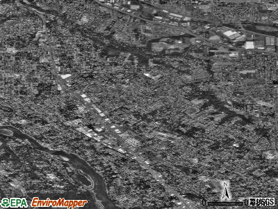 Zip code 97267 satellite photo by USGS