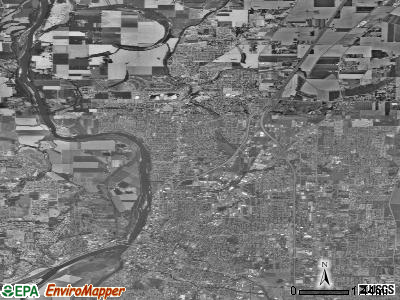 Zip code 97303 satellite photo by USGS