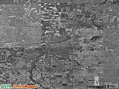 Zip code 97321 satellite photo by USGS