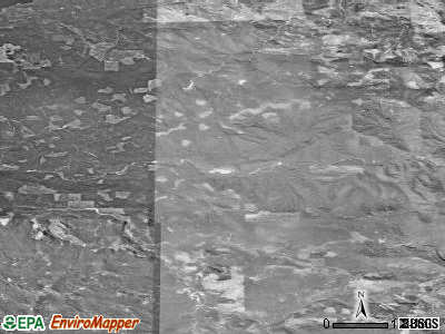 Zip code 97329 satellite photo by USGS