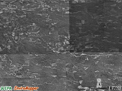 Zip code 97343 satellite photo by USGS