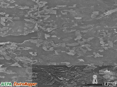 Zip code 97345 satellite photo by USGS