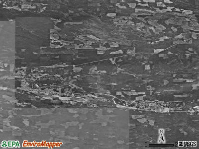 Zip code 97358 satellite photo by USGS