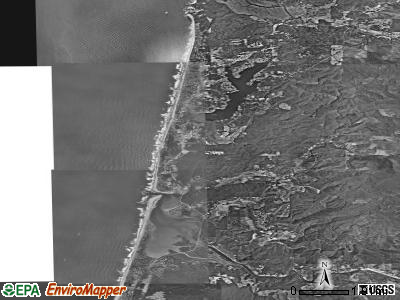 Zip code 97367 satellite photo by USGS