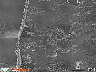 Zip code 97376 satellite photo by USGS