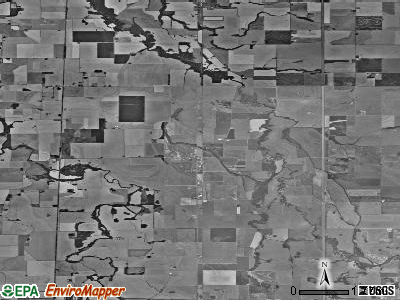 Zip code 97377 satellite photo by USGS