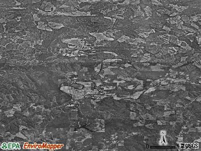Zip code 97380 satellite photo by USGS