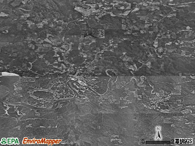 Zip code 97391 satellite photo by USGS