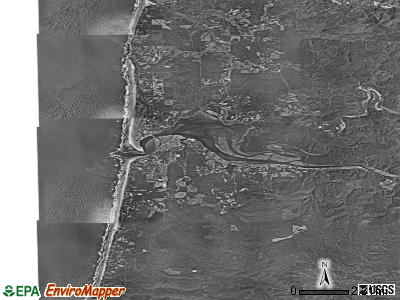 Zip code 97394 satellite photo by USGS