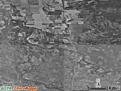 Zip code 97406 satellite photo by USGS