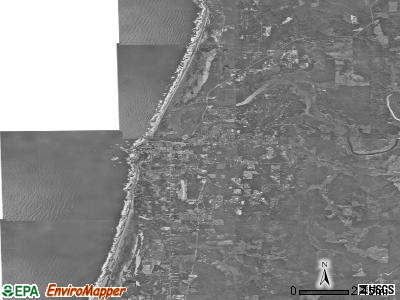 Zip code 97411 satellite photo by USGS