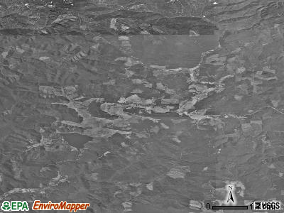 Zip code 97412 satellite photo by USGS