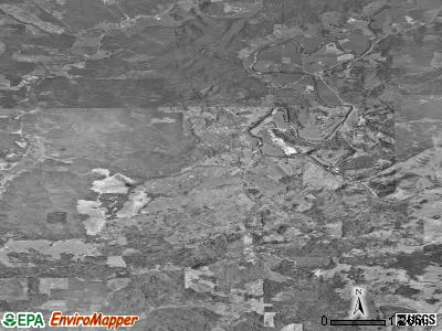 Zip code 97414 satellite photo by USGS