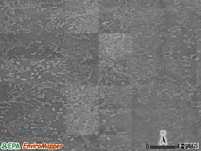 Zip code 97424 satellite photo by USGS