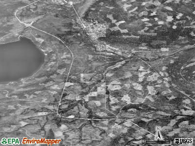 Zip code 97425 satellite photo by USGS