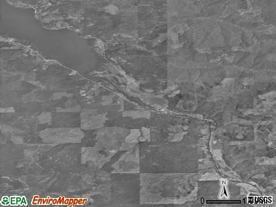 Zip code 97434 satellite photo by USGS