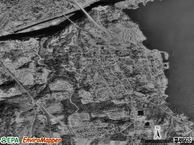 Zip code 12466 satellite photo by USGS