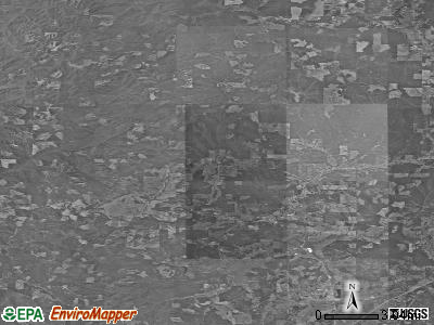 Zip code 97435 satellite photo by USGS