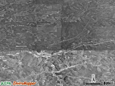 Zip code 97442 satellite photo by USGS