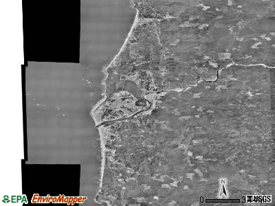 Zip code 97444 satellite photo by USGS
