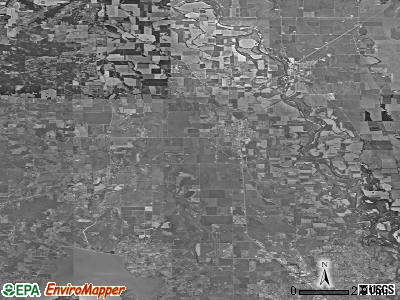 Zip code 97448 satellite photo by USGS