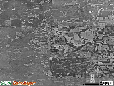 Zip code 97456 satellite photo by USGS