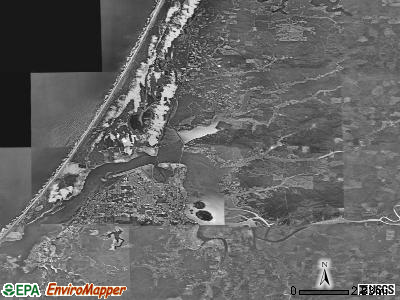 Zip code 97459 satellite photo by USGS