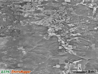 Zip code 97466 satellite photo by USGS