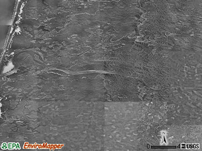 Zip code 97467 satellite photo by USGS