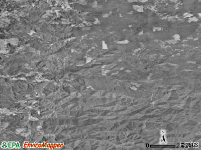 Zip code 97476 satellite photo by USGS