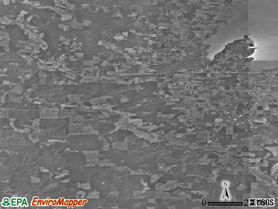 Zip code 97487 satellite photo by USGS