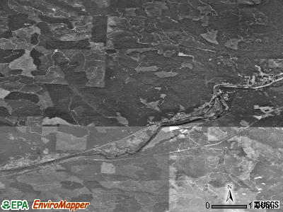 Zip code 97489 satellite photo by USGS