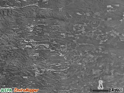 Zip code 97490 satellite photo by USGS