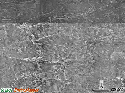 Zip code 97497 satellite photo by USGS