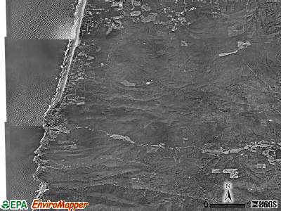 Zip code 97498 satellite photo by USGS