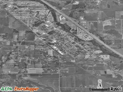 Zip code 97535 satellite photo by USGS