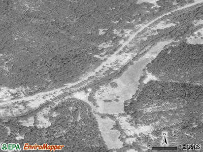 Zip code 97543 satellite photo by USGS